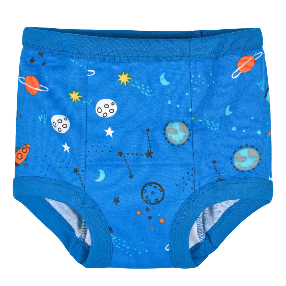 4-Pack Toddler Boys Space Training Pants